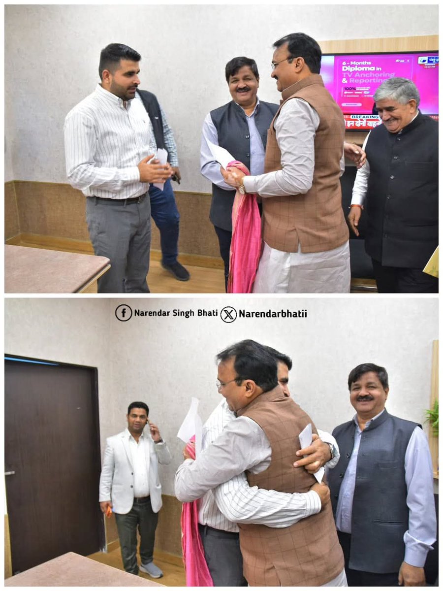 DungarBarm3470's tweet image. मुलाकात उप मुख्यमंत्री प्रेमचंद बैरवा जी और शिव विधायक Dr. रविंद्र सिंह भाटी जी #dycm #RAVINDRASINGHBHATI #rajsthan 🌟👏💕