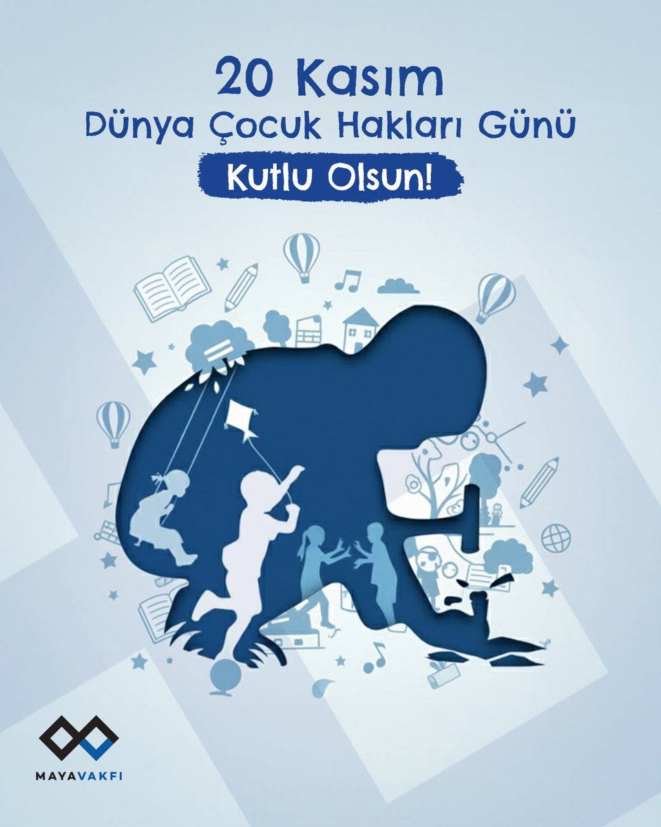 Her çocuğun kendini güvende hissettiği, düşüncelerini özgürce ifade edebildiği ve sevgiyle büyüdüğü bir dünya mümkün. 💙

Dünya Çocuk Hakları Günü’nde, çocuklarının sesine kulak veriyor; onların oyunla, merakla ve umutla büyüyebildiği bir gelecek için umut olmaya devam ediyoruz.