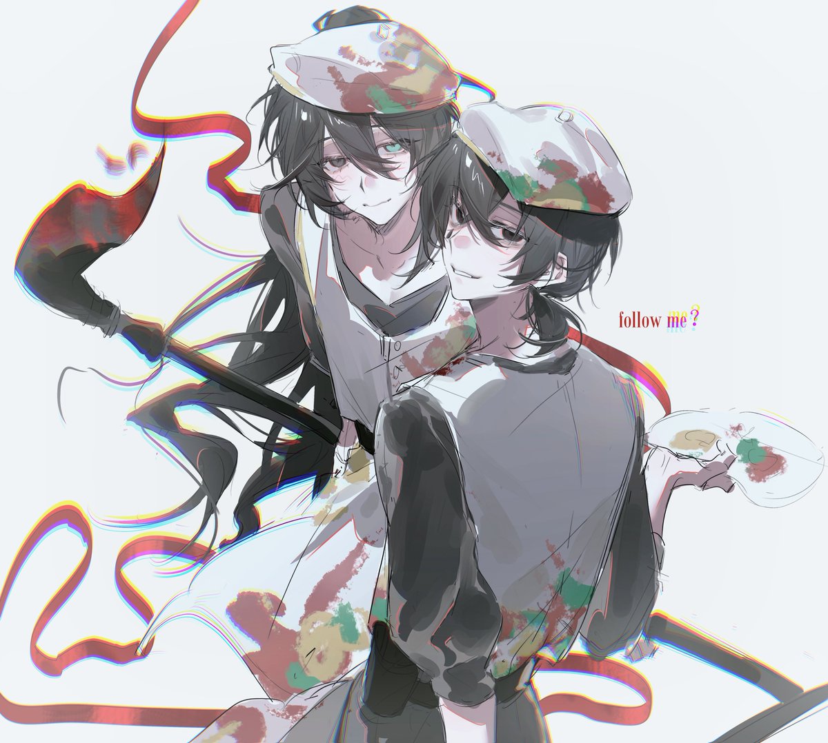 OndoIro's tweet image. #LCB61 哈哈学艺术的小朋友你们好啊