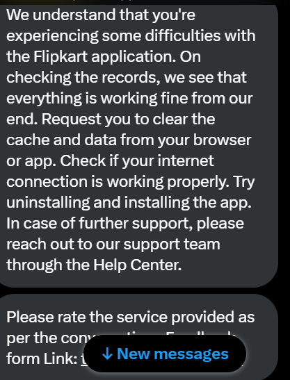 OPSUYASH's tweet photo. Hey
@flipkartsupport @Flipkart 
I am unable to login my account because I lost my sim recently. Will you please look into this matter and why i always get an Ai response whenever i try to contact to support? https://t.co/t8i87cdQwi