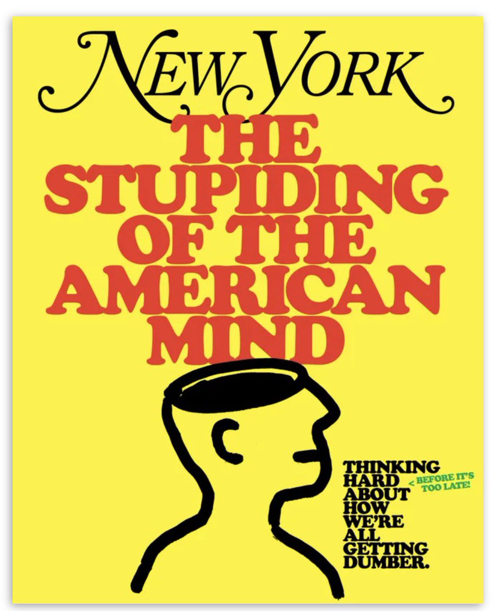marcportermagee's tweet image. The New Yorker gets into the debate: 

“Student achievement has fallen off a cliff. And neither Trump nor the pandemic is to blame”

No amount of money in the world can make up for not caring about results.