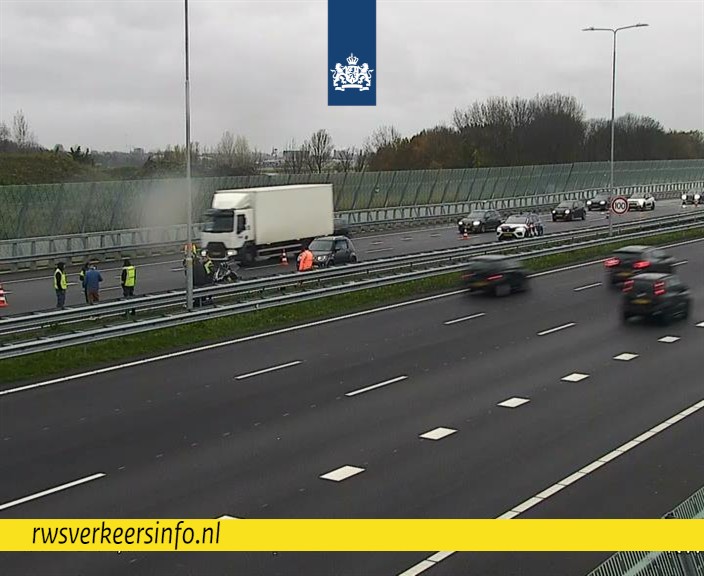 Ongeval op de A16 bij Berkel en Rodenrijs