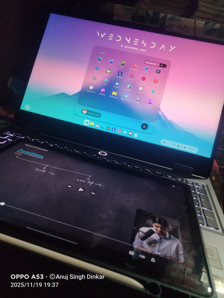 arkvanshi_anuj_'s tweet image. Day 04 of &quot; Learning AI/ML 🚀🤖&quot; from Apna College - Shradha Khapra Ma&apos;am!!
@ShradhaKhapra_  @ApnacollegeX @AmanDhattarwal
#aiml #apanacollege #pythonlearningjourney