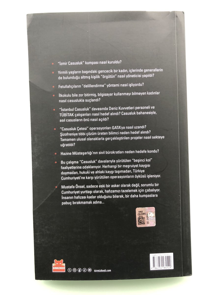 Değerli Komutanımız Mustafa Önsel Albayımın yazdığı “İçimizdeki Beşinci Kol-Casusluk Kumpası” kitabını mutlaka okuyun, mutlaka.

Nefes almadan okuyacağınız, gerçeklerin anlatıldığı düzmece olaylar zincirleri karşısında çok şaşıracaksınız.

Teşekkürler <a href="/mustafaonsel/">Mustafa Önsel</a>