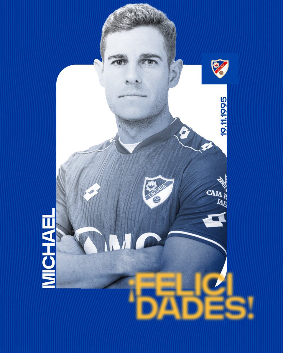 ¡Globitos en el perfil de <a href="/CorpasMichael/">Michael Conejero Corpas</a>! 🎈

¡Hoy es el 𝐂𝐔𝐌𝐏𝐋𝐄𝐀𝐍̃𝐎𝐒 del 8️⃣ del #LinaresDeportivol! 🙌🏼

¡Muchas felicidades y esperamos que disfrutes del día! 😉

#EsLoQueEres 💙