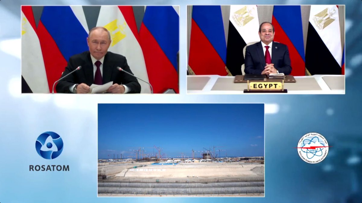 EGPresidency_AR's tweet image. كلمة الرئيس عبد الفتاح السيسي في فعالية تركيب وعاء ضغط المفاعل للوحدة النووية الأولى

 tinyurl.com/2yqcxn9g 

#السيد_الرئيس_عبدالفتاح_السيسي 
#الجمهورية_الجديدة 
#موقع_الرئاسة