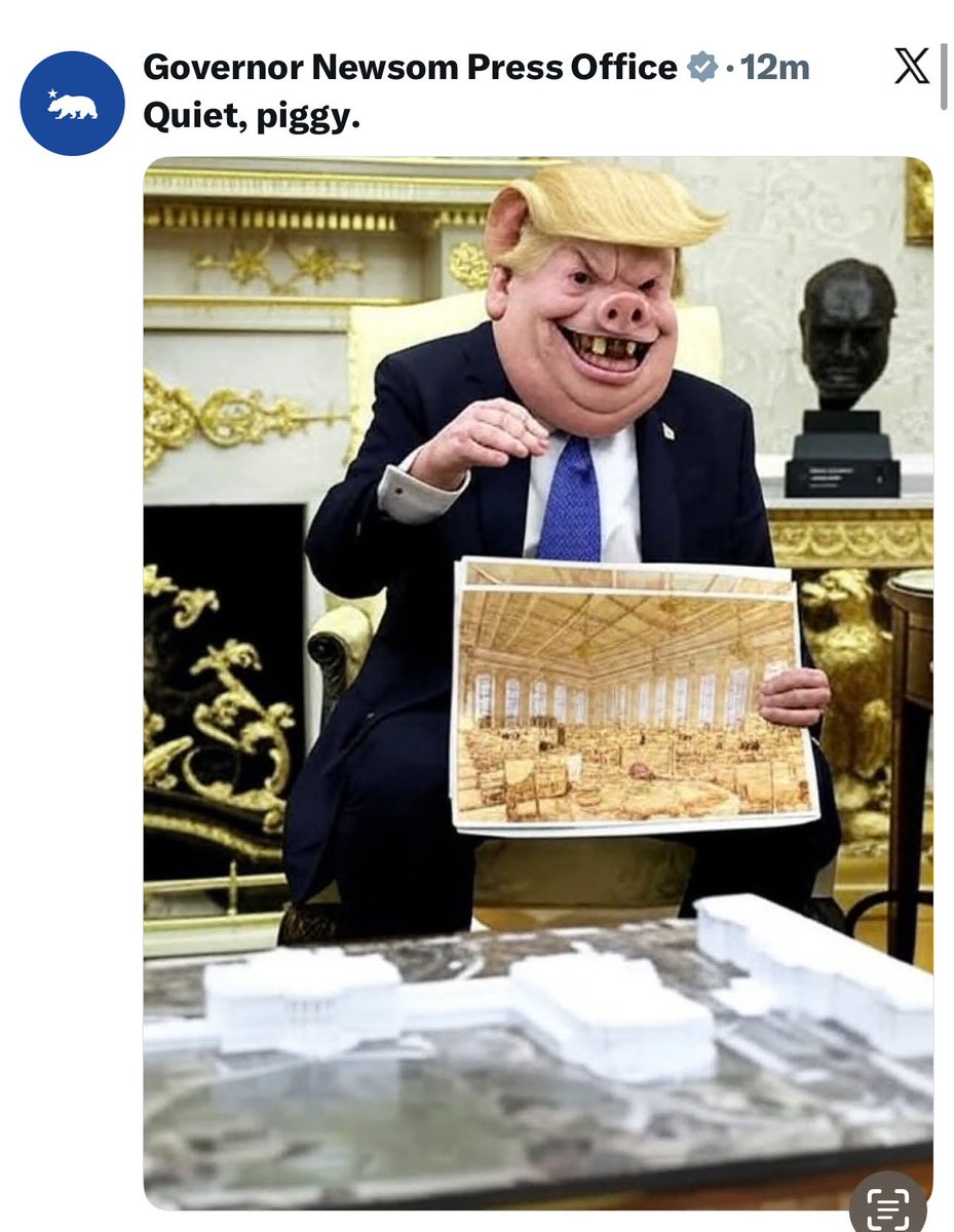 shufflebot29368's tweet image. 😆 the revolting orange piggy has blocked me.
Result &quot;thin-skinned prick&quot;
#TrumpisanInternationalDisgrace 
#MaxFactor
#AvonCalling