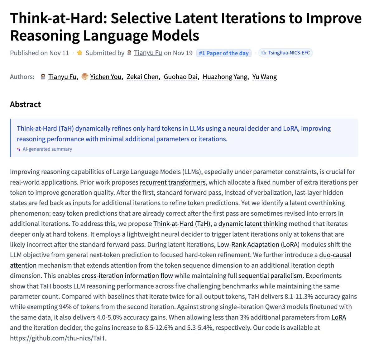 深入思考

选择性潜在迭代改进推理语言模型