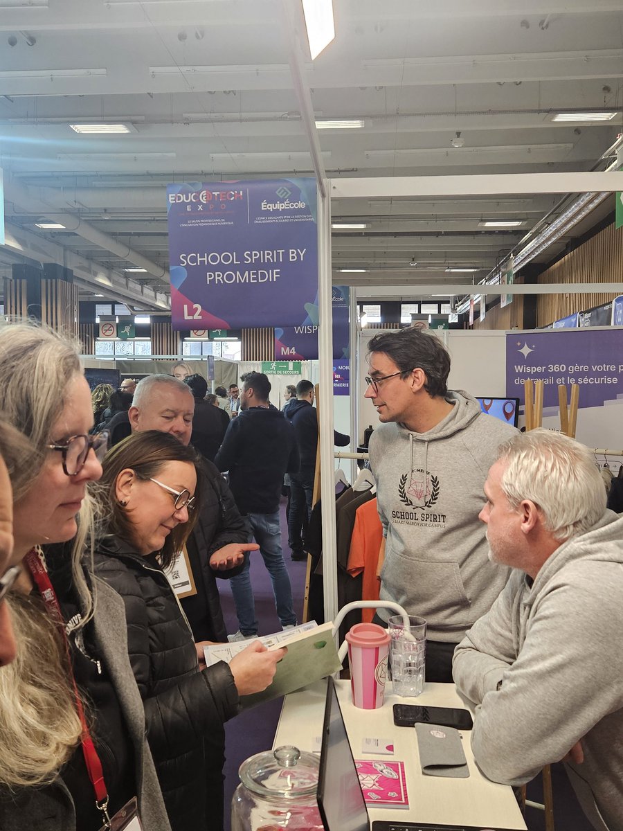 educatechexpo's tweet photo. Lors de votre visite à #educatechexpo, ne manquez pas le nouvel espace du salon : #EquipEcole ! Vous y trouverez tout ce dont vous avez besoin pour équiper vos établissements scolaires, de l'école primaire à l'enseignement supérieur. @WeyouGroup https://t.co/xP1219zn1A