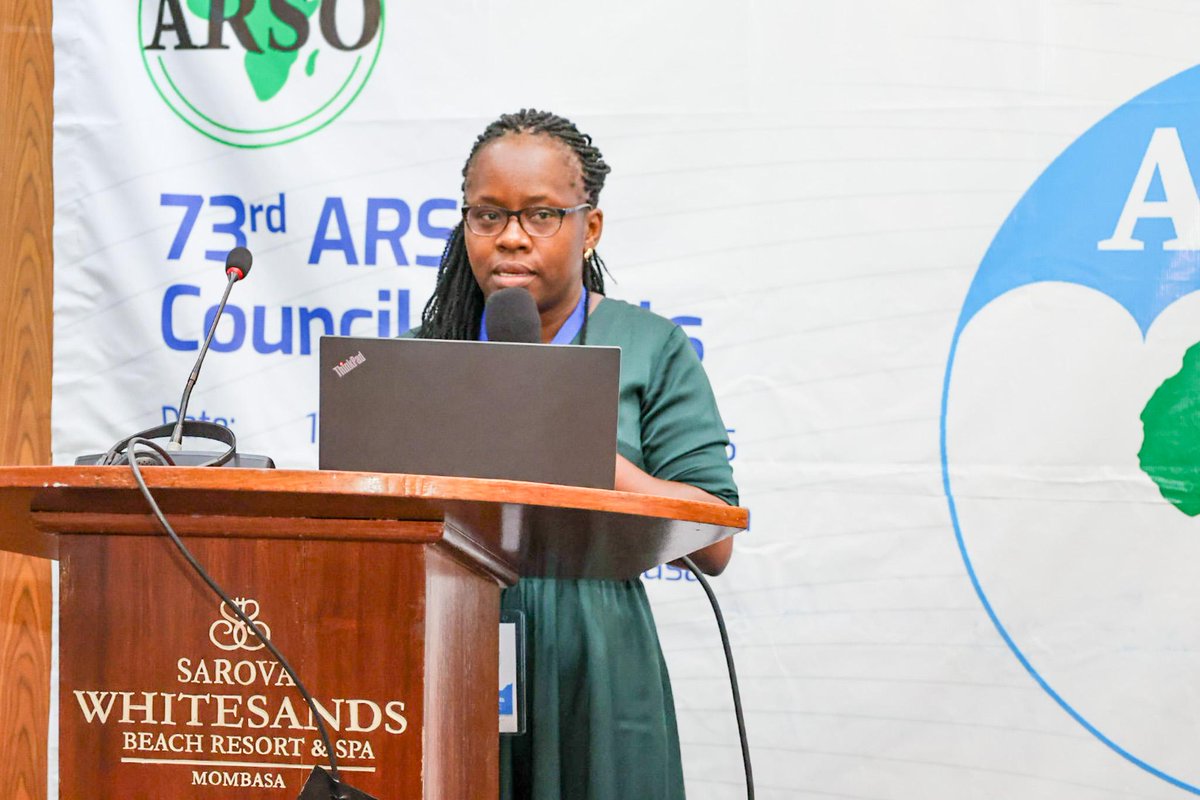 KEBS_ke's tweet image. Day 3 of the 73rd ARSO Council Meeting featured a morning training and an insightful Champions Meeting in the afternoon. KEBS, represented by MD Ms. Esther Ngari, reiterated Kenya’s commitment to advancing quality and harmonising standards across Africa. ^FMA
#kebs #ARSO