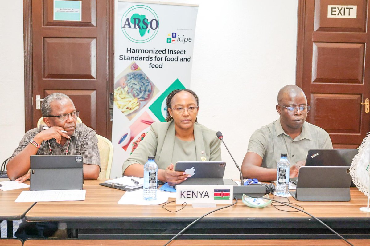 KEBS_ke's tweet image. Day 3 of the 73rd ARSO Council Meeting featured a morning training and an insightful Champions Meeting in the afternoon. KEBS, represented by MD Ms. Esther Ngari, reiterated Kenya’s commitment to advancing quality and harmonising standards across Africa. ^FMA
#kebs #ARSO