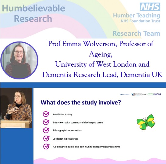 👏 Thank you to Emma Wolverson, for a very enlightening &amp; interesting presentation on the topic of the FIND ME study 🧠

📲 #HumberResearch2025