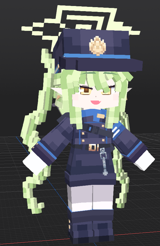 ichrisation's tweet image. &quot;Pyahahaha!&quot;

Tachibana Nozomi. Ok, now what?

#modelbench #mineimator #minecraft #ブルアカ #BlueArchive #3dart #3dartwork #3dmodeling #ArtistOnTwitter