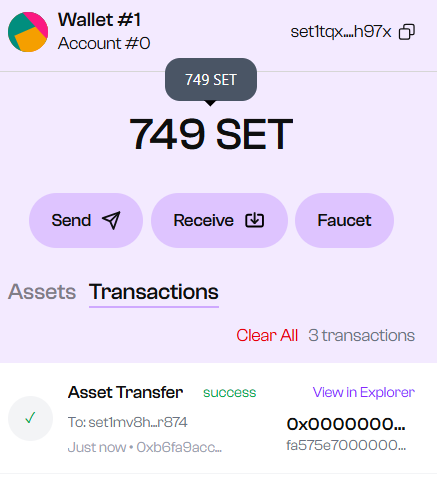 Hoga3829's tweet image. Using @Pi_Squared_Pi2 FastSet Wallet from last month 

Speed like 100ms, Clean UI, fully non-custodial. Best wallet in 2025. It deserve 5/5 ⭐

 #FastSetWallet