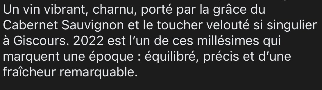 DavidBonnand's tweet image. Château #Giscours 2022