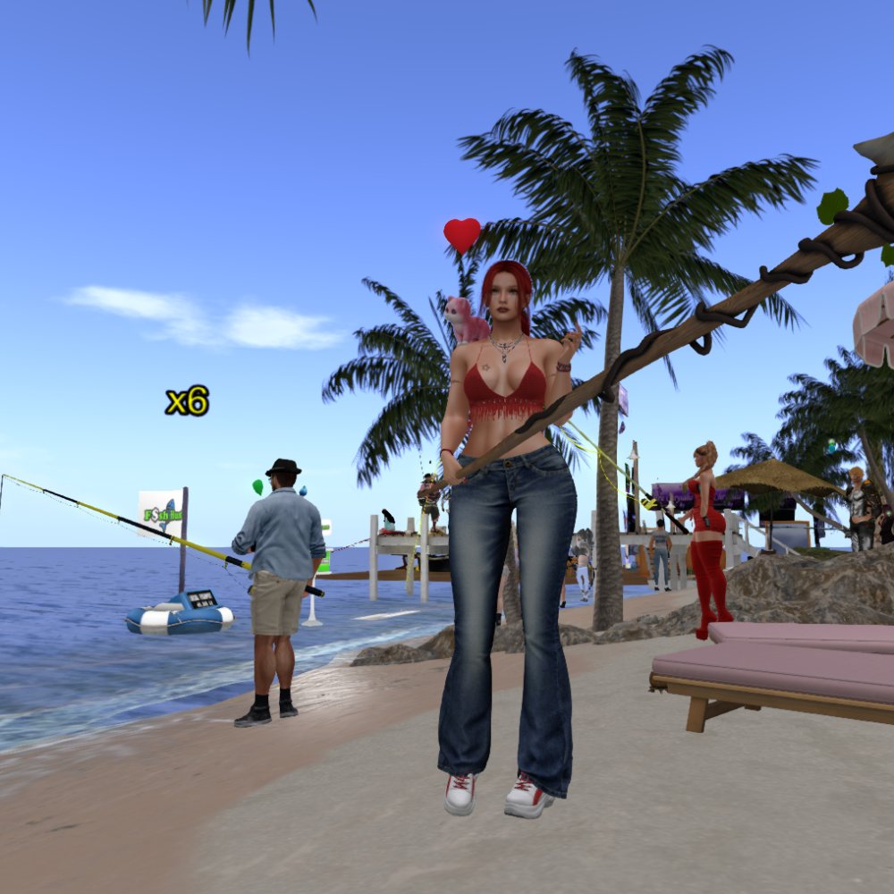 SpringEiren's tweet image. Another big multi from Stitch... 🎣
Triple L (Live Love Laugh) is always crowded these days...

maps.secondlife.com/secondlife/Low…

#SecondLife #FishHunt #SL #LGH #CyberSociety