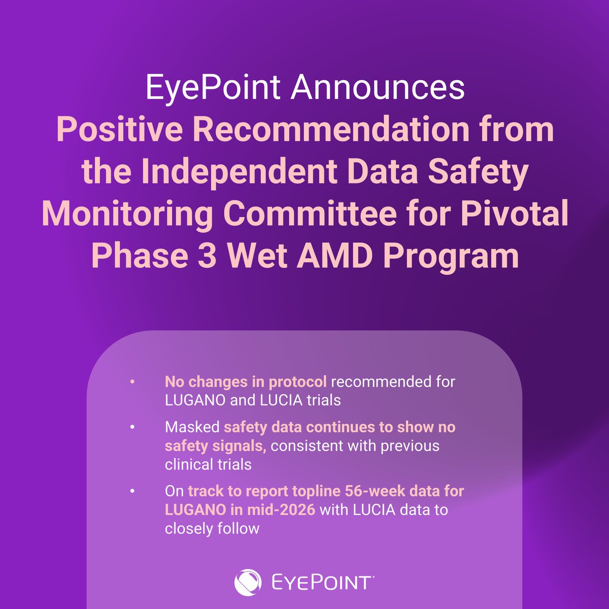 EyePoint tweet media
