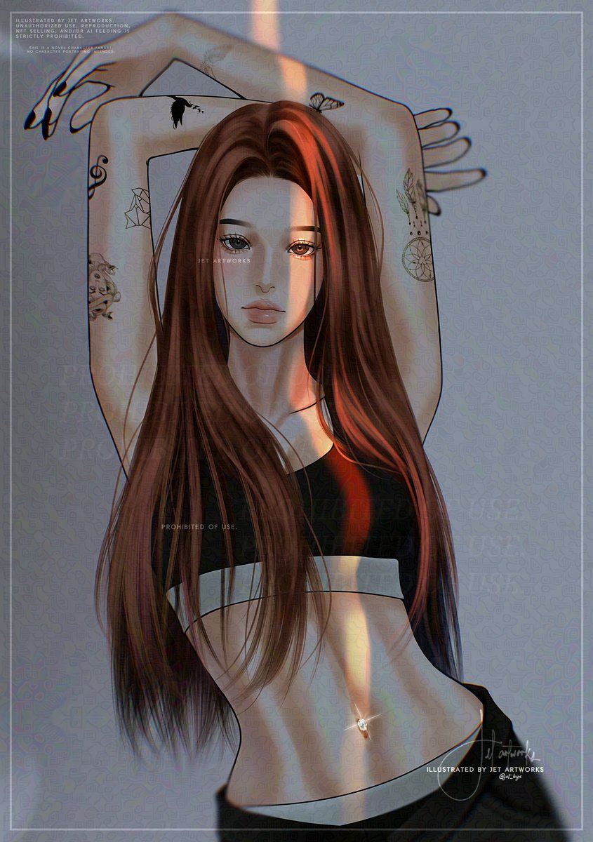 jet_bys's tweet image. Maria Elena “Enya” Tuazon
— Jonaxx&apos; Rara Avis Series, Never Just Skin Deep

Illustrated by yours truly; Jet Artworks 🖌️

#jonaxx #jslartist #RaraAvisSeries #MariaElenaTuazon #NeverJustSkinDeep