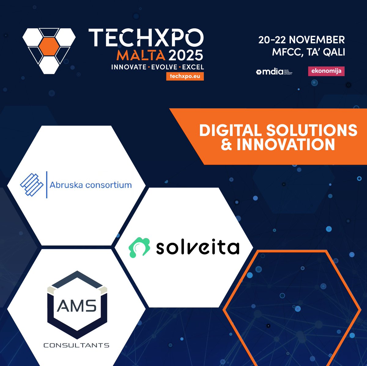 techxpoeu's tweet image. Explore the Future of Digital Solutions and Innovation at TECHXPO 2025 💡 

Discover how technology is transforming business, communication, and everyday life. From smart platforms to cutting-edge services, see the innovations shaping tomorrow.

🌐 techxpo.eu/tickets