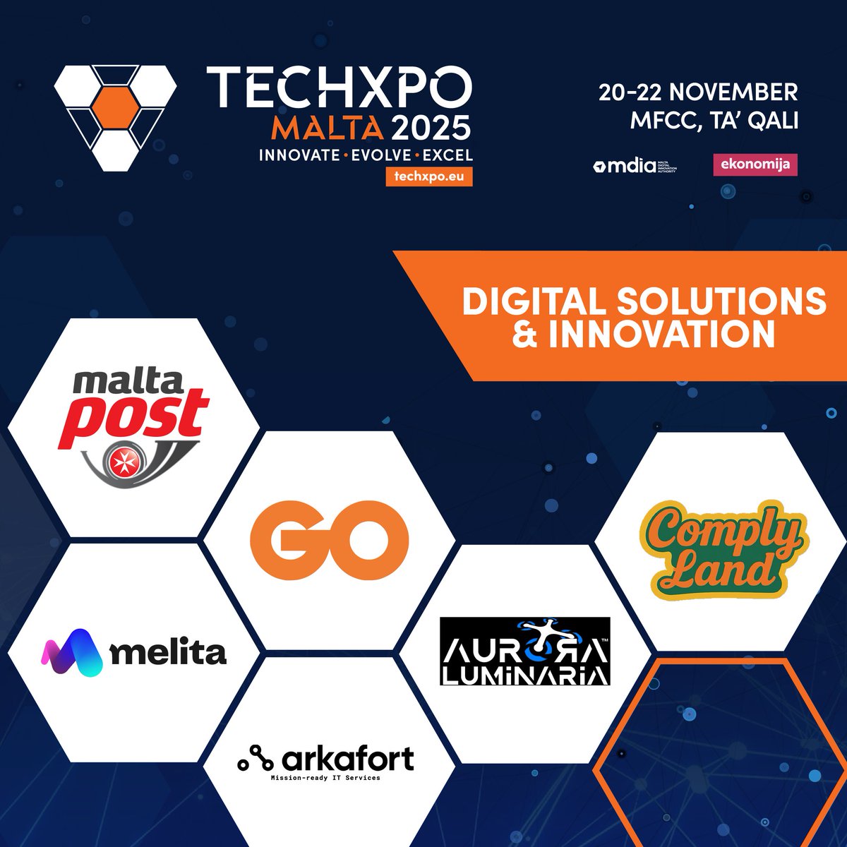 techxpoeu's tweet image. Explore the Future of Digital Solutions and Innovation at TECHXPO 2025 💡 

Discover how technology is transforming business, communication, and everyday life. From smart platforms to cutting-edge services, see the innovations shaping tomorrow.

🌐 techxpo.eu/tickets