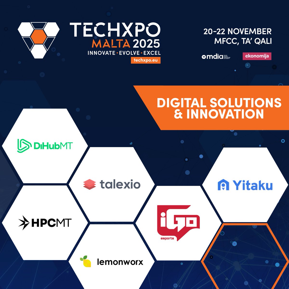 techxpoeu's tweet image. Explore the Future of Digital Solutions and Innovation at TECHXPO 2025 💡 

Discover how technology is transforming business, communication, and everyday life. From smart platforms to cutting-edge services, see the innovations shaping tomorrow.

🌐 techxpo.eu/tickets