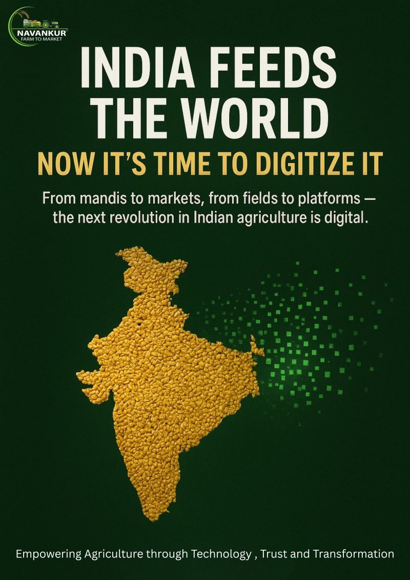 Navankur6's tweet photo. India leads the world in pulses and spices — yet less than 10% of agri-trade is digital.🌍

Navankur is building smarter systems, fairer markets &amp; stronger communities.

Together, we grow smarter.
Together, we grow stronger.

#AgriTech #DigitalIndia #FutureOfFarming #Navankur https://t.co/nHROMPwdIj