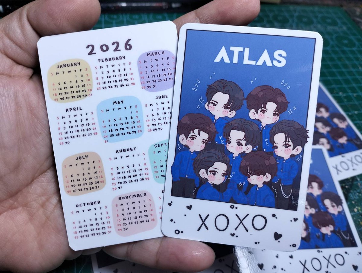 THEBLUEPK2's tweet image. ♡ GIVE Alway  For Alis🪽

      * การ์ดปฎิทิน ATLAS 
      *  การ์ดปฎิทินน้องไน์

         เจอกันวันงานครับ ฝากมารับกันโด้ยน้าาา

#GiveawayAlis 🪽
#ATLASBirthdayParty
#ATLASth #NiceATLAS