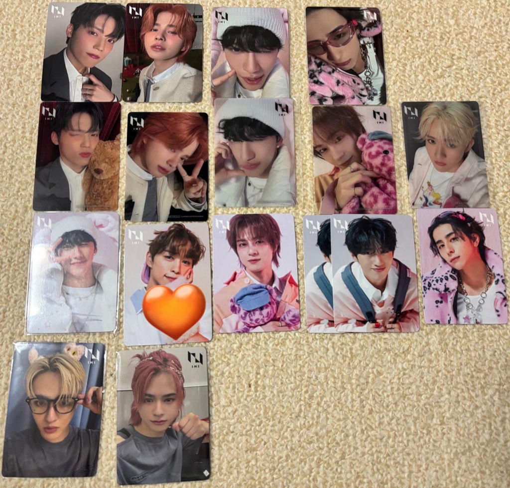 INI  トレカ INI 6TH SINGLE『THE FRAME』発売記念！UNIVERSAL MUSIC STORE限定