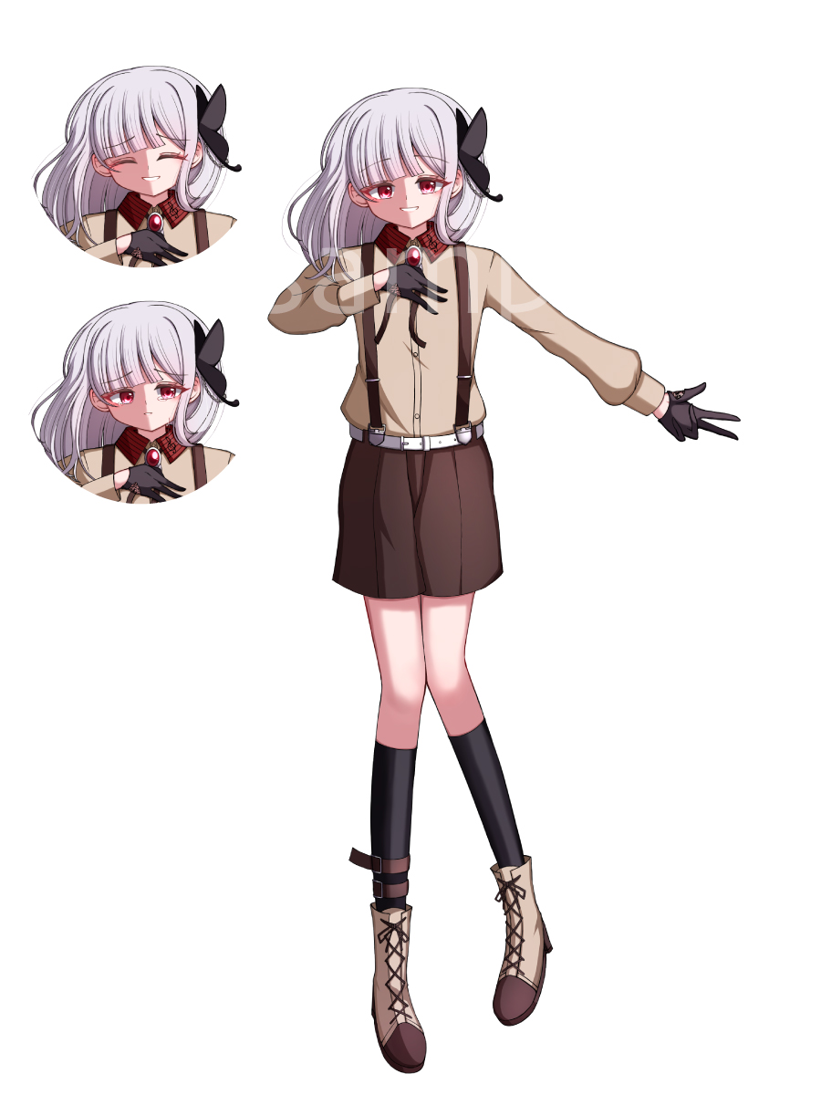 お仕事報告】 『ヴェルネの天使は死を歌う』の探索者の立ち絵制作をご