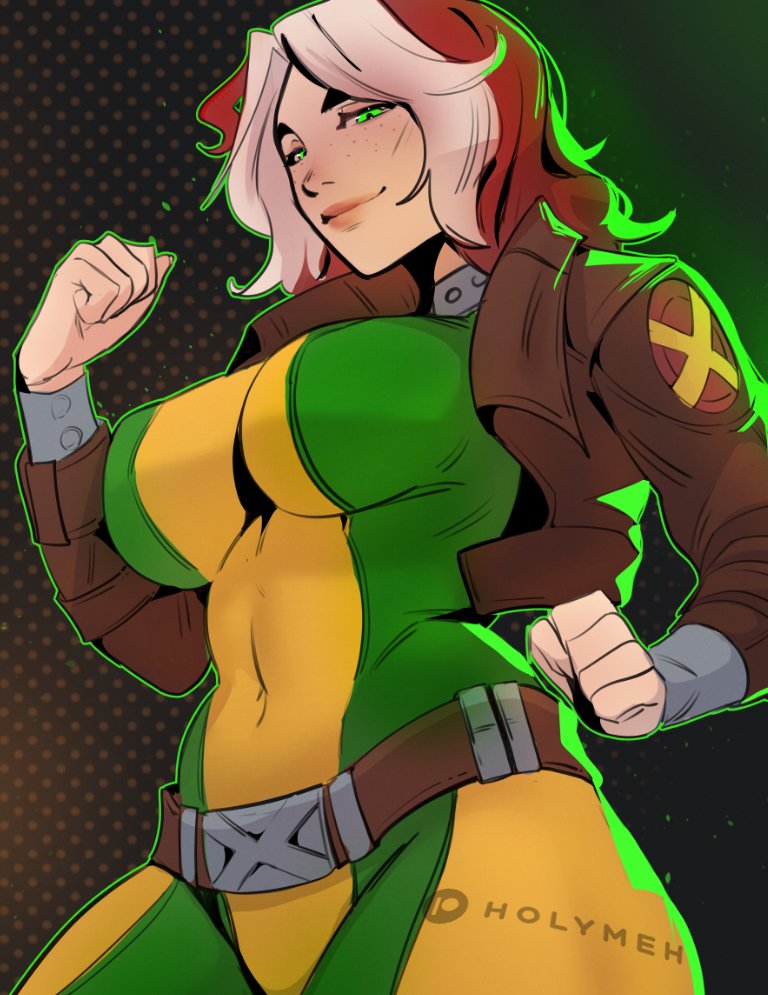 Holyyup's tweet photo. Anna Marie (Rogue) https://t.co/AzM57BlUWU