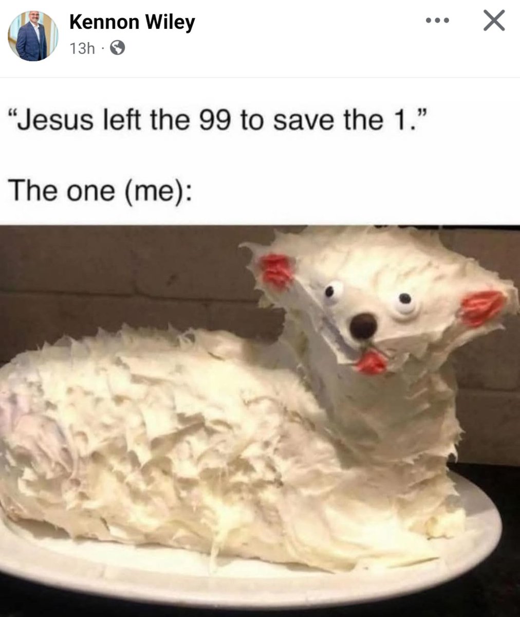No, me.