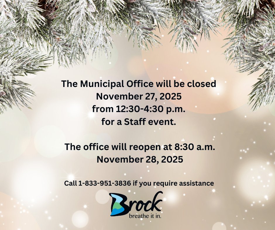 Township of Brock (@townshipofbrock) on Twitter photo 