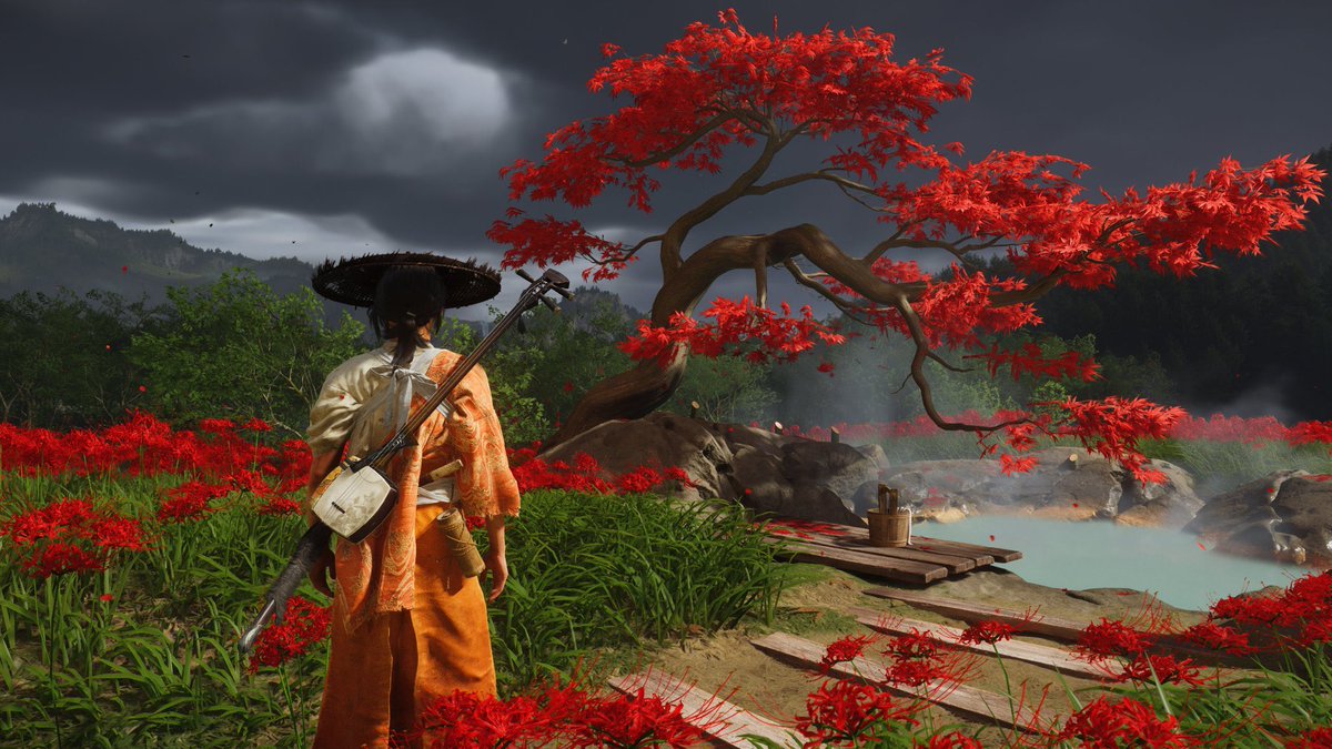 GermanStrands's tweet image. Ghost of Yotei free update coming November 24th:

-Once again FREE
-New Game Plus
-New harder difficulty options
-2 new trophies
-New currency called Ghost Flowers
-New vendor
-30+ new cosmetics
-New armor sets
-10 new charms
-New tiers for your existing armor and weapons
-New…