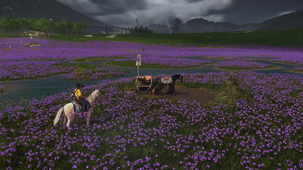 GermanStrands's tweet image. Ghost of Yotei free update coming November 24th:

-Once again FREE
-New Game Plus
-New harder difficulty options
-2 new trophies
-New currency called Ghost Flowers
-New vendor
-30+ new cosmetics
-New armor sets
-10 new charms
-New tiers for your existing armor and weapons
-New…