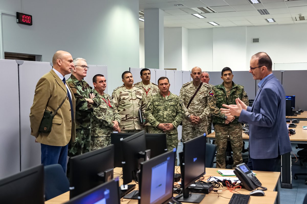 This week, officers from <a href="/NATO/">NATO</a> partner nations met at <a href="/NATO_JFTC/">NATO Joint Force Training Centre</a> with #JFTC DCOM, BGEN Zoltan Barany, the Centre's key staff and experts from other Bydgoszcz #NATO units to share knowledge and experience during the Partner National Military Representatives Seminar.
#WeAreNATO