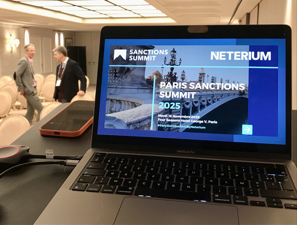 neterium's tweet image. 🤩 🇫🇷 Merci à tous !

Le Paris Sanctions Summit 2025 par @neterium au Four Seasons à Paris @fsparis a été un succès

Panels sur :
🚀 Paiements &amp;amp; screening 
🤖 IA dans le screening : innovation ou promesse ?

A lire ici
linkedin.com/posts/neterium…

#SanctionsSummitByNeterium #FCC