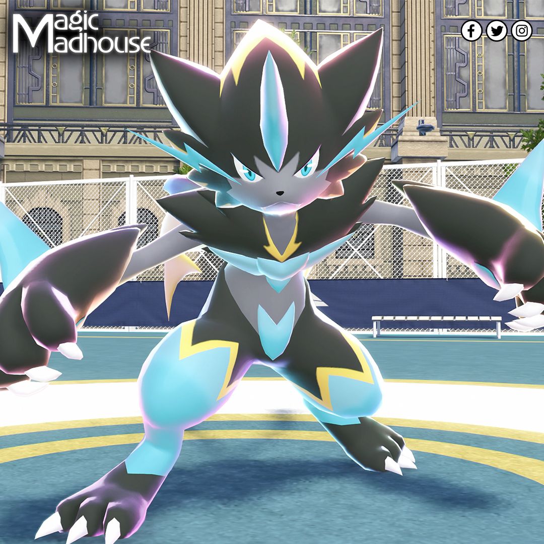 magicmadhouse's tweet image. Mega Zeraora from Pokémon Legends: Z-A – Mega Dimension DLC has been REVEALED!