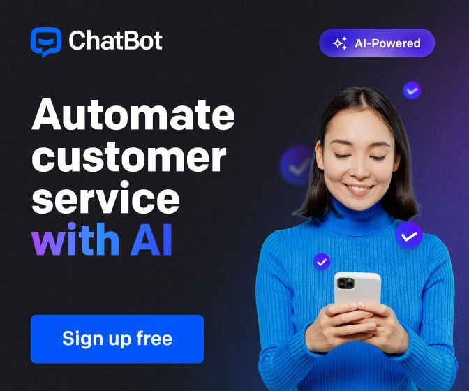 MirataLtd's tweet image. 🤖 Want to create your own chatbot without coding? 🙌 #ChatBot lets you design conversations with an easy drag &amp;amp; drop interface and connect to your channels instantly. 🚀 Try it free for 14 days and see the magic! ✨ 
chatbot.com/?a=AvyviHcNR&amp;amp;u…