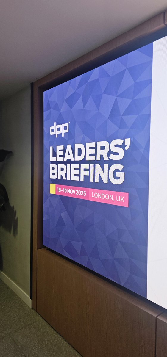 DOTGroupLtd's tweet image. Day 2 at the DPP Leaders&apos; Briefing. The Dot team are ready for today&apos;s sessions.

Looking forward to hearing what today&apos;s speakers have to share.

#Broadcasting #DPP #Sustainability #IndustryInsights