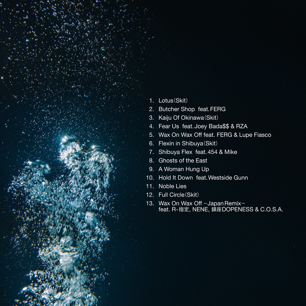 11.21.2025
Friday 
 
New Album 
「Okinawan Wuman」

Produced by <a href="/RZA/">RZA!</a>