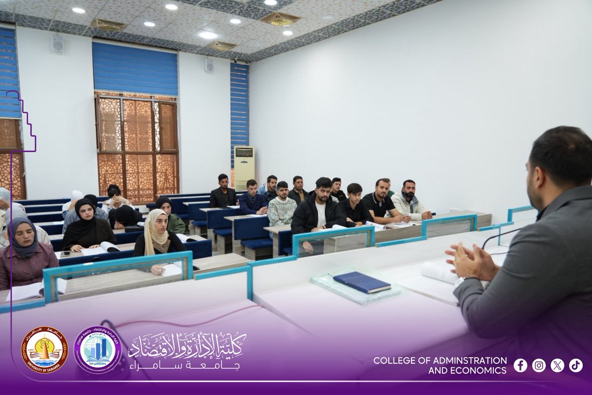 mediacoadm's tweet image. كلية الإدارة والاقتصاد تنظم ندوة علمية بعنوان “كيف تعد خطة مشروع مقنعة للممولين”

نظّمت وحدة شؤون المرأة في كلية الإدارة والاقتصاد ندوة توعوية بعنوان “كيف تعد خطة مشروع مقنعة للممولين”، قدمها المدرس المساعد عبيدة عامر خضير، وذلك يوم الاحد الموافق 16 تشرين الثاني 2025.