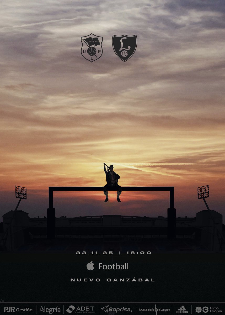 CARTEL RRSS | Fútbol sin más, que no estamos para muchas gaitas 

🔵🔴 #TamosXuntosNesto ⚒️ #UPLangreoLealtad