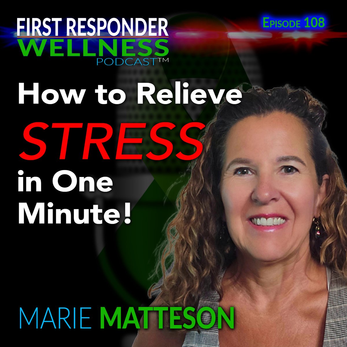 What if you had a 60-second tool you could use in the middle of real life—on a call, between shifts, or in the airport security line—to turn down your stress?
Listen to the First Responder Wellness Podcast to learn how.