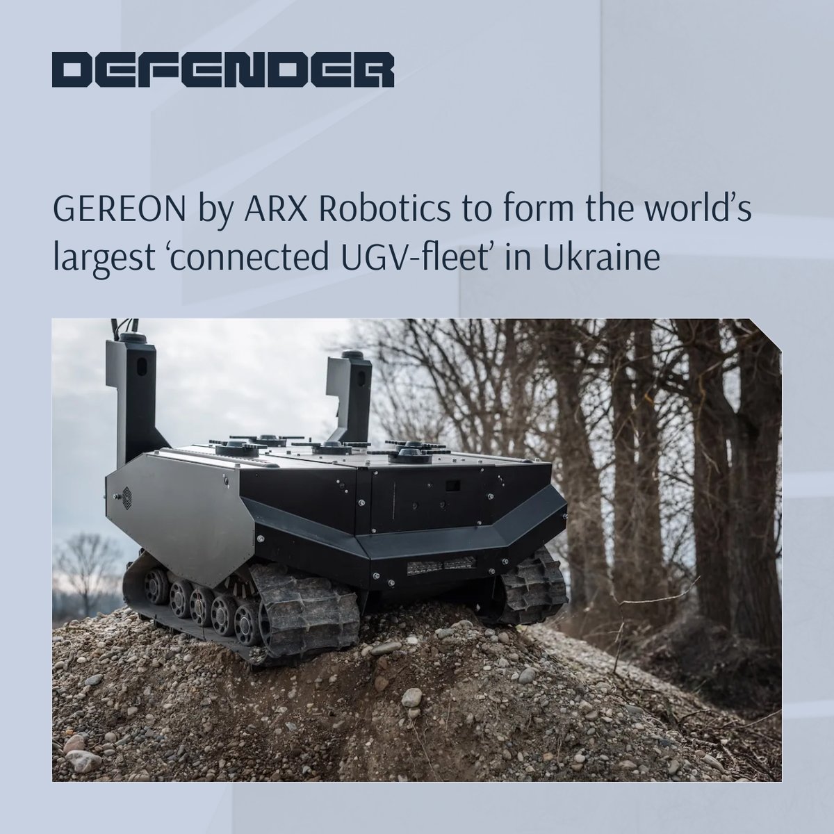 German company ARX Robotics has secured a significant new order for a large batch of GEREON unmanned ground vehicles for Ukraine.

Learn more: thedefender.media/en/2025/11/arx…