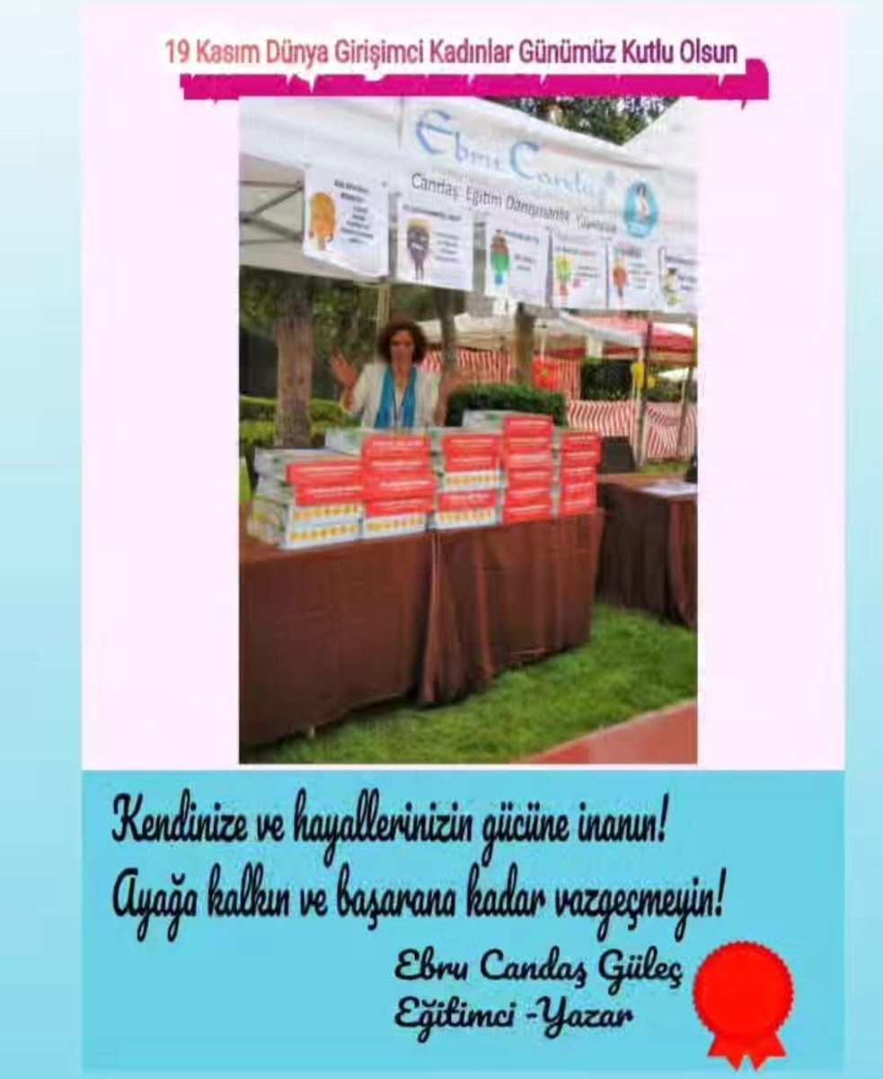 ECANDASGULEC_1's tweet image. #SonDakika 
#hayatadair #girisimcilik #işdünyası 
#dünyagirişimcikadınlargünü 
#eğitim #danışman #mentor 
#CandaşEğitimDanışmanlıkYayıncılık