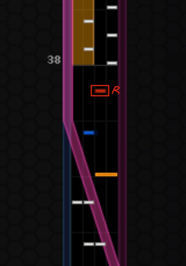 A_I_Ri_Su_'s tweet image. 5,6. 롱잡트릴 - 최대한 손의 동선을 작게 가져가기, fx는 편한 버튼에 맞게 맞춰서 눌러준다는 느낌.
7,8. 트릴 직전의 bt-3를 반드시 오른손으로 쳐서 트릴에 대비 할수 있도록