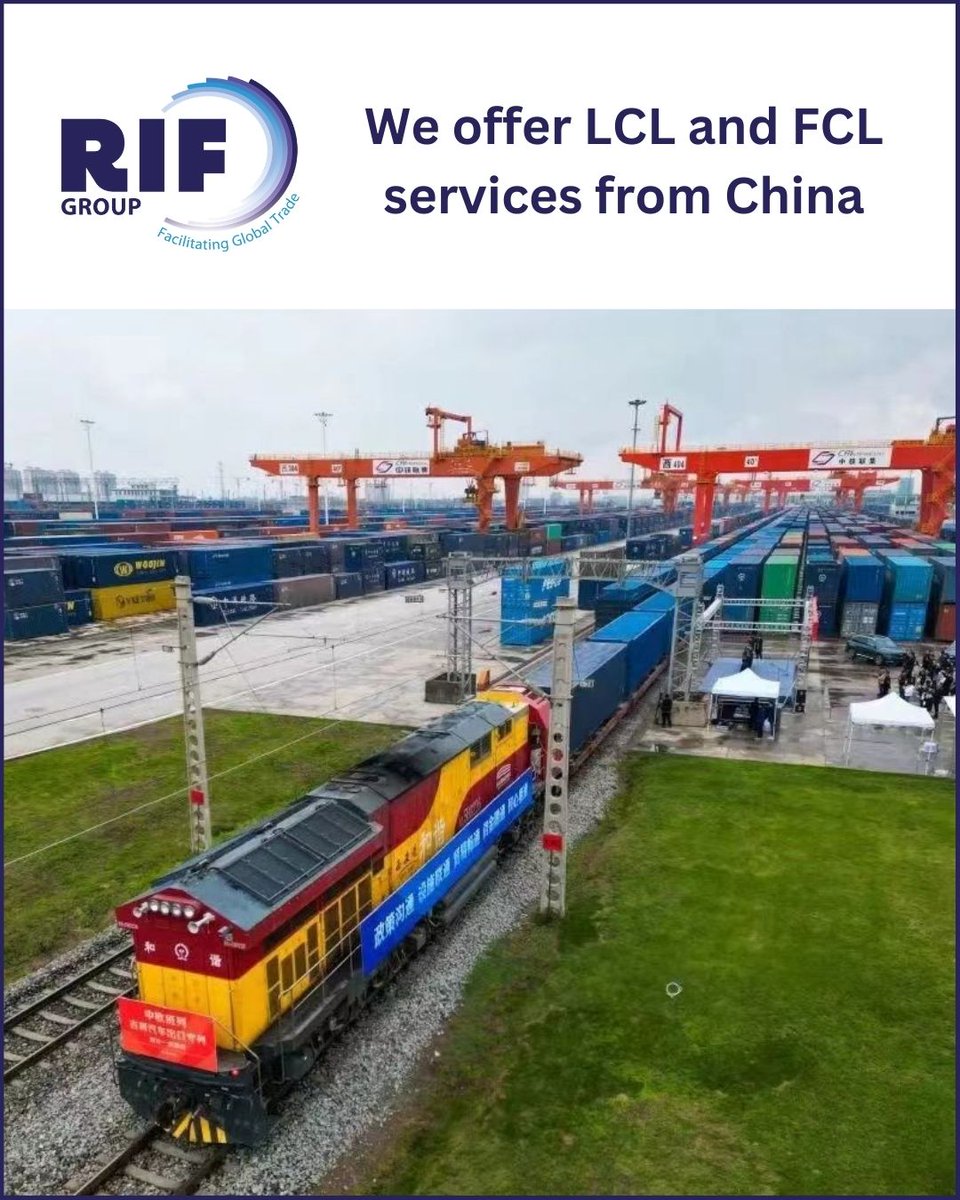 We are skilled in the movement of Full Containers (FCL) and Less than Container Load (LCL) shipments. Find out more: rifgroup.co.uk/rif-worldwide/