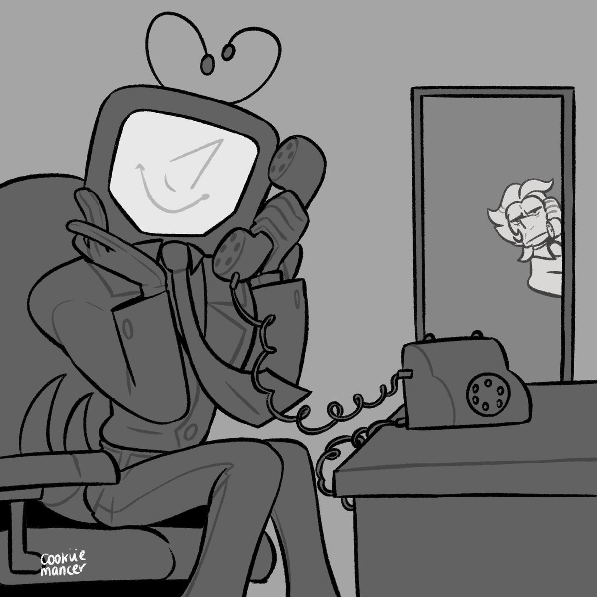 cookiiemancer's tweet photo. #DELTARUNE #spamtenna #spamton #tenna

man i should not have done these comics on separate files it only works on tumblr lol https://t.co/nRvVtMavOw