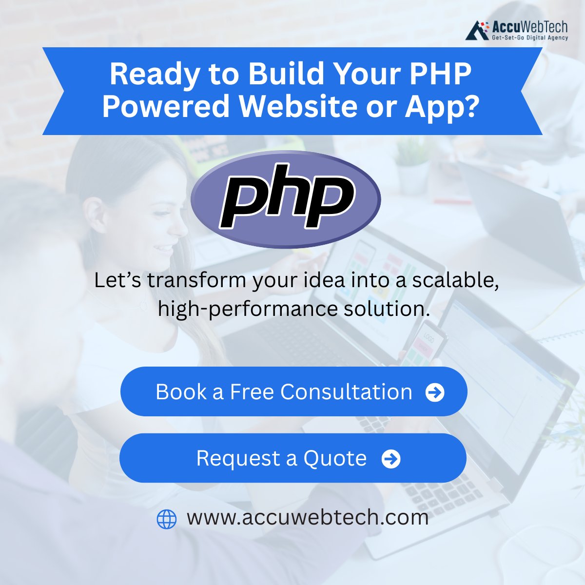 accu_web_tech's tweet image. Looking for reliable, scalable, and cost-effective web development?
Our Core PHP experts deliver secure, optimized, and future-ready solutions designed for long-term business growth.
#CorePHP #PHPSolutions #CustomDevelopment #TechServices #DigitalTransformation #AccuWebTech
