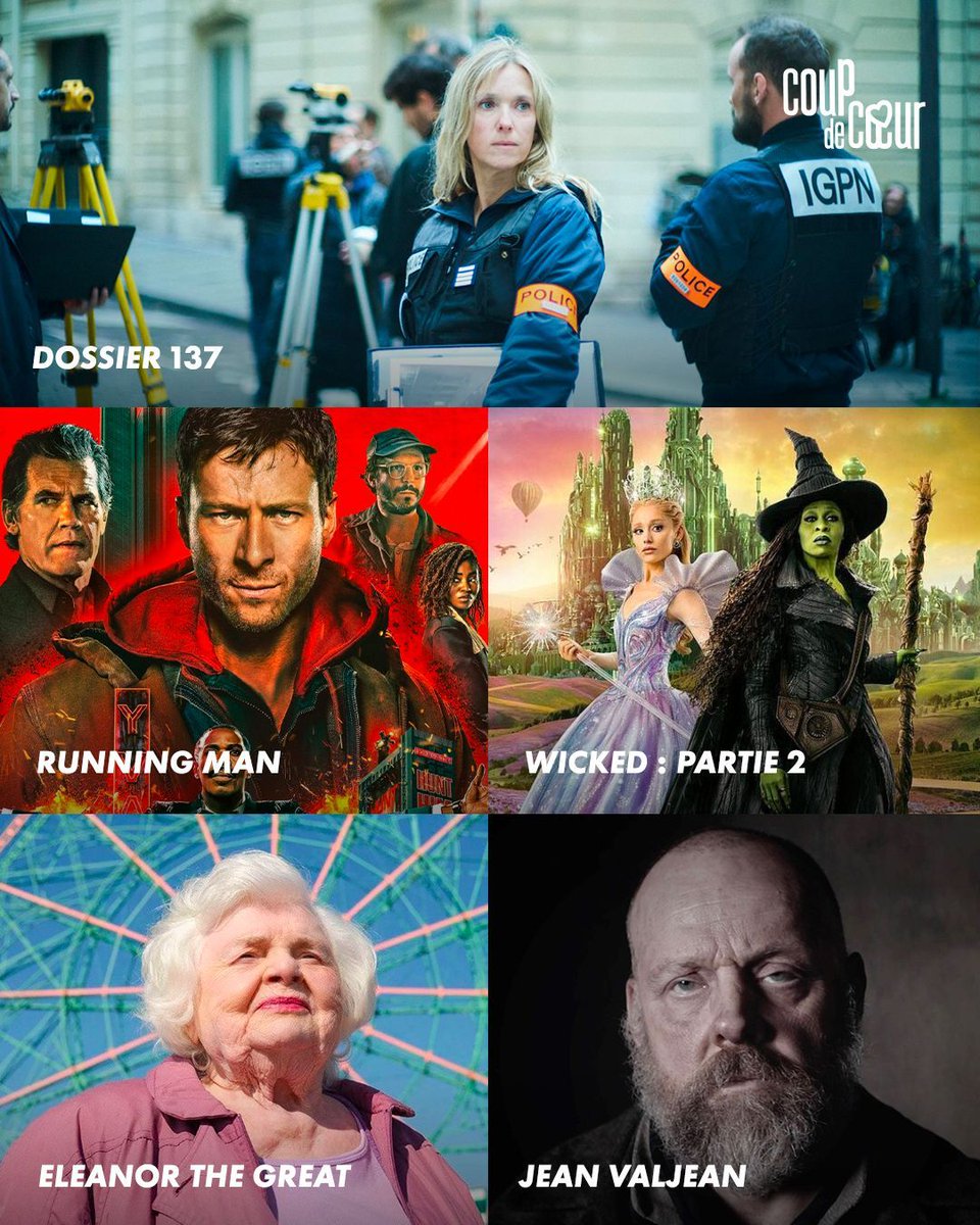 Encore une belle semaine au cinéma 🍿

Quelle sera votre prochaine séance ?